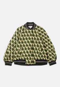 SALMA JACKET - Bomberjacka - venice geo moss/serenissima black