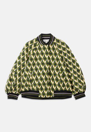 SALMA JACKET - Bomber dzseki - venice geo moss/serenissima black