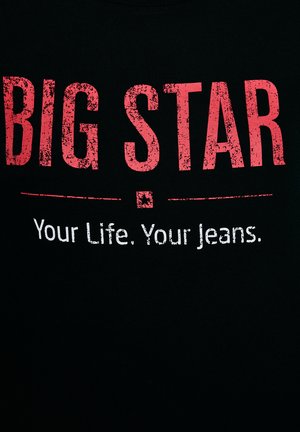 Big Star, BRUNONA - T-shirt con stampa - schwarz