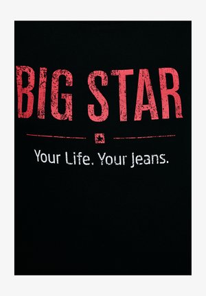 Big Star, BRUNONA - T-shirt con stampa - schwarz