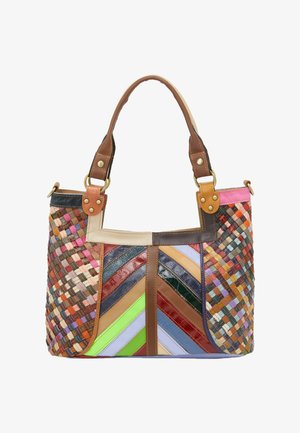 IZIA Handtasche - brown multicolor