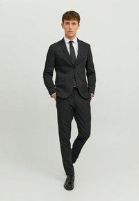 Jack & Jones PREMIUM JPRFRANCO TROUSER - Chino hlače - dark grey melange