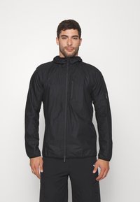 Icebreaker - MERINO SHELL+� WINDBREAKER - Tuulitakki - black Pienoiskuva 1