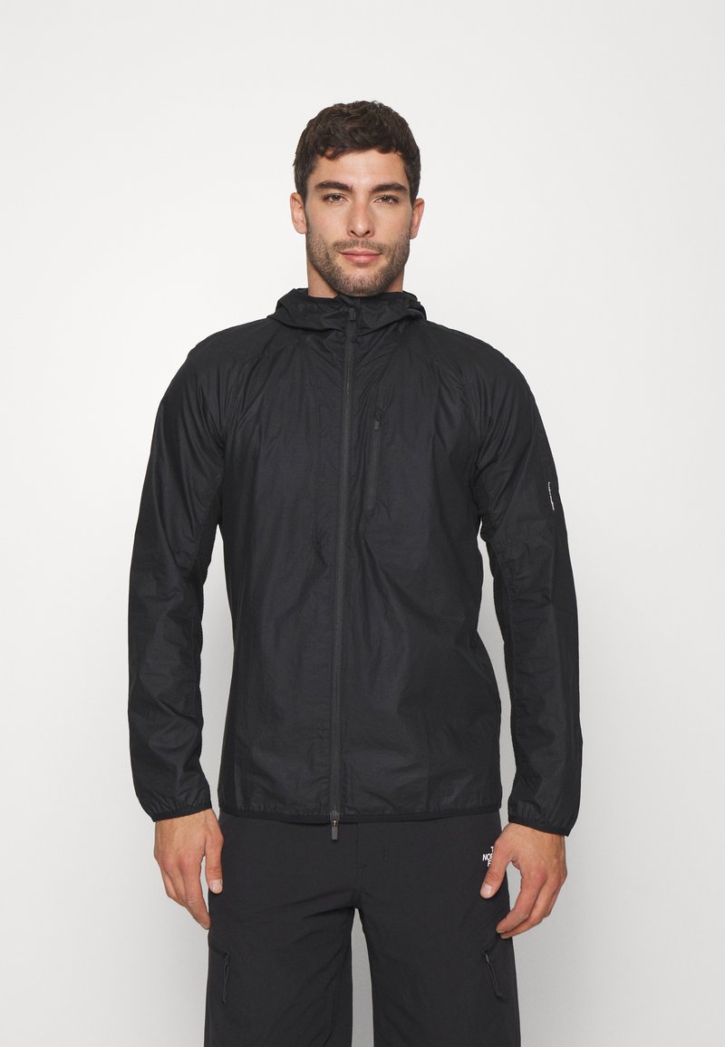 icebreaker - MERINO SHELL+COTTON WINDBREAKER - Windbreaker - BLACK, Enlarge
