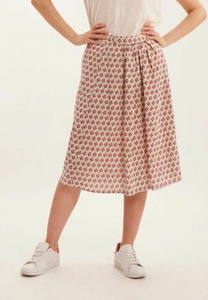 ALIX  - Jupe trapèze - f indian f red