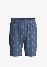 Unselected, retro blue