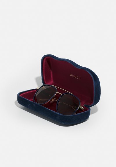 Gucci UNISEX - Lunettes de soleil - gold-coloured/brown