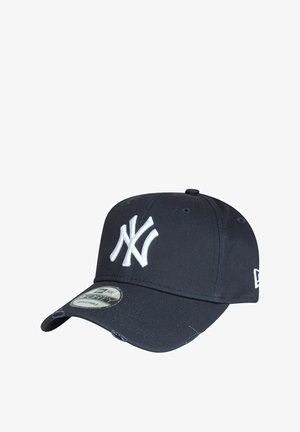 New Era FORTY STRAPBACK DISTRESSED NY YANKEES - Cappellino - navy