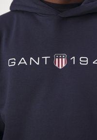 GANT Felpa con cappuccio - evening blue
