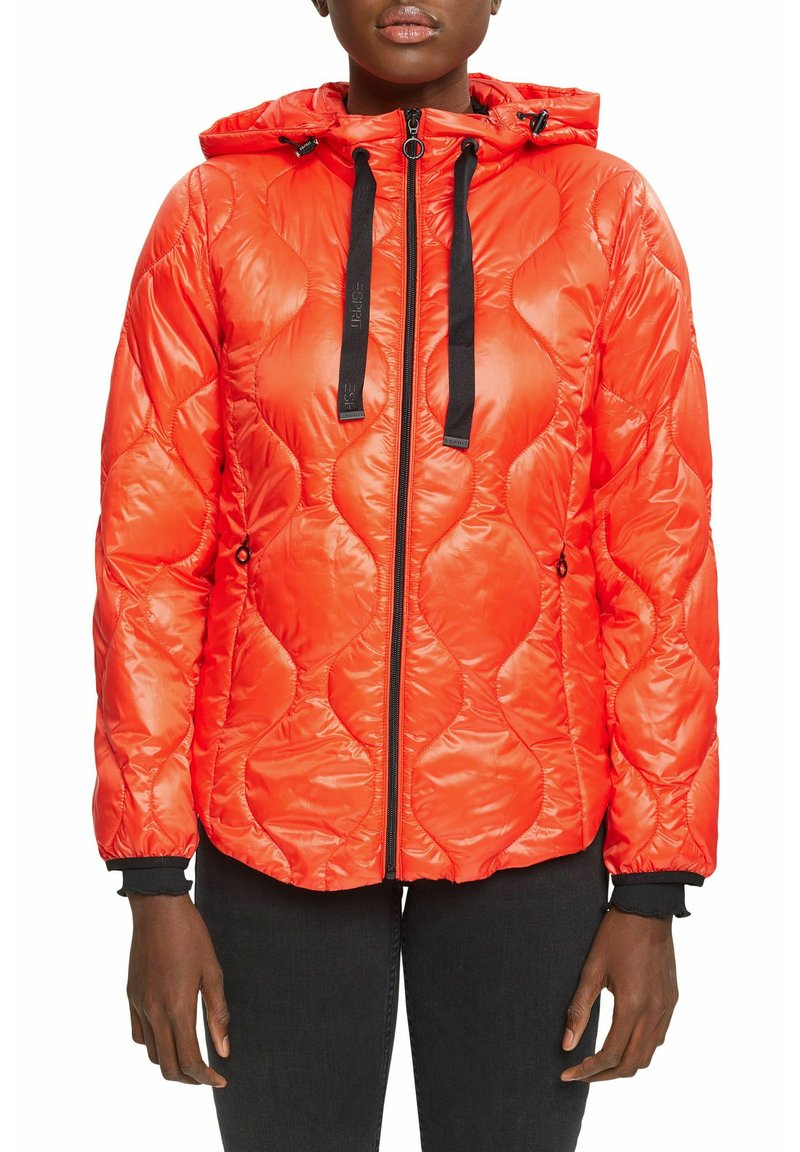 Esprit MIT KAPUZE Winterjacke neon orange/neonorange Zalando.ch
