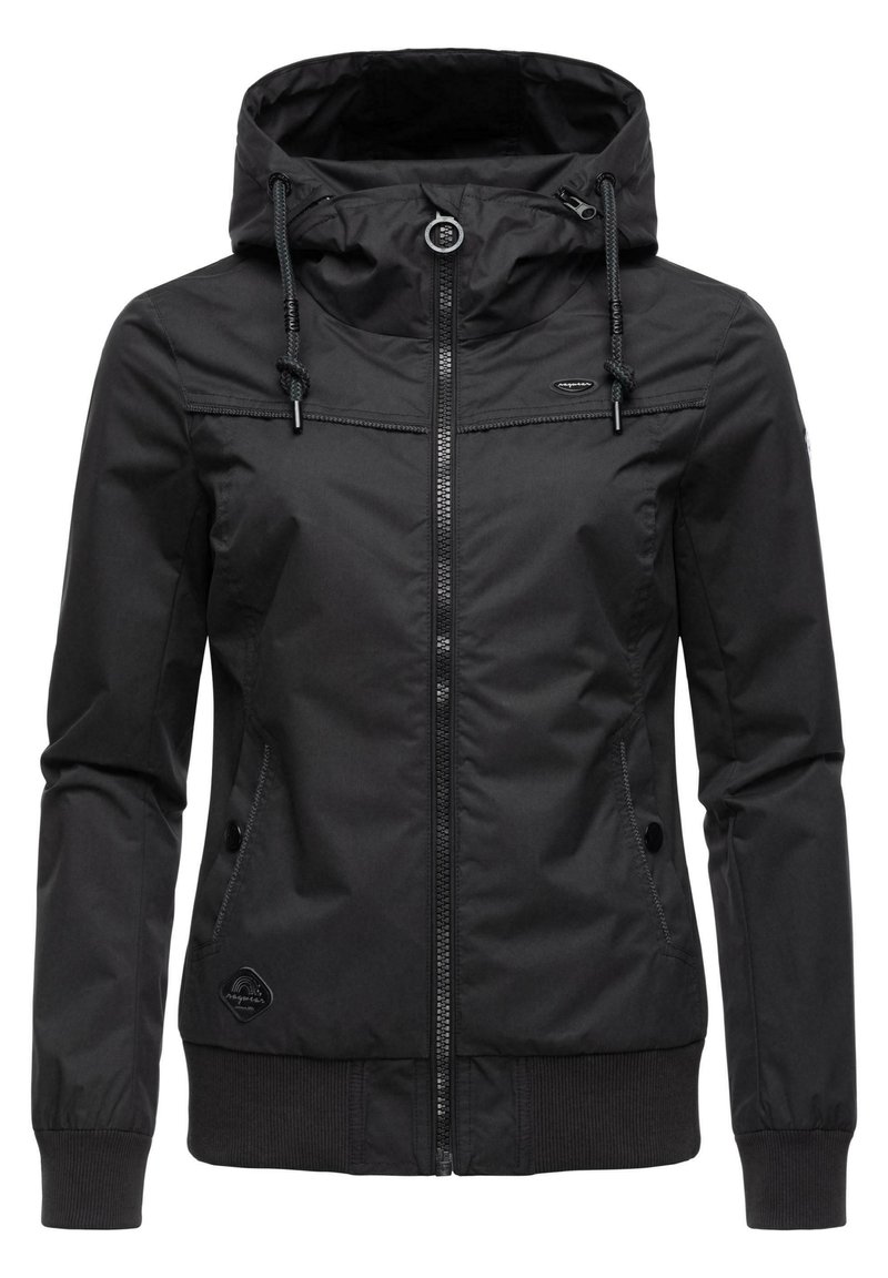 Ragwear JOTTY - Outdoorjacke - black/schwarz meliert - Zalando
