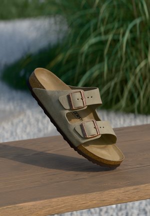 ARIZONA NARROW UNISEX - Riemensandalette - taupe