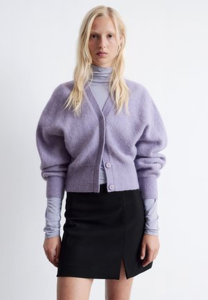 CROPPED - Cardigan - light purple
