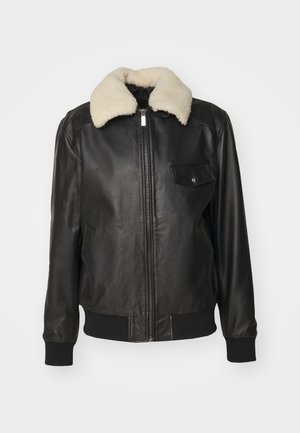 STUDIO ID JOE BIKER JACKET - Veste en cuir - black