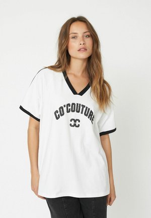 AVANA V - Print T-shirt - white