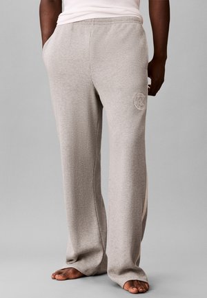 Calvin Klein Underwear, LOUNGE JOGGER - HERITAGE WAFFLE - Долнище на пижама - grey heather