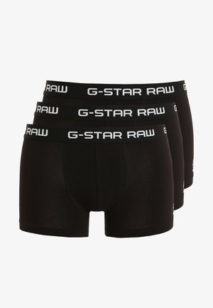Boxer briefs neri in confezione da tre, con il logo bianco "G-STAR RAW" sull'elastico in vita. Materiale morbido ed elasticizzato con un design aderente.