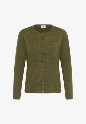 Saint Tropez, A8661, MILASZ R-NECK - Kardigan - four leaf clover melange
