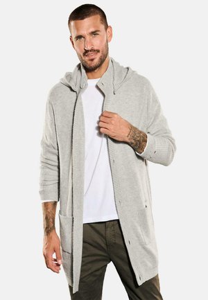 Strickjacke - hellgrau