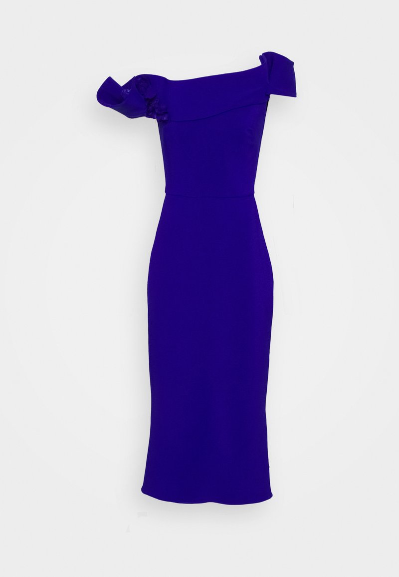 Marchesa Cocktailjurk blauw