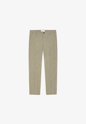 Les Deux, COMO SUIT PANTS SEASONAL - Панталони - dark sand melange
