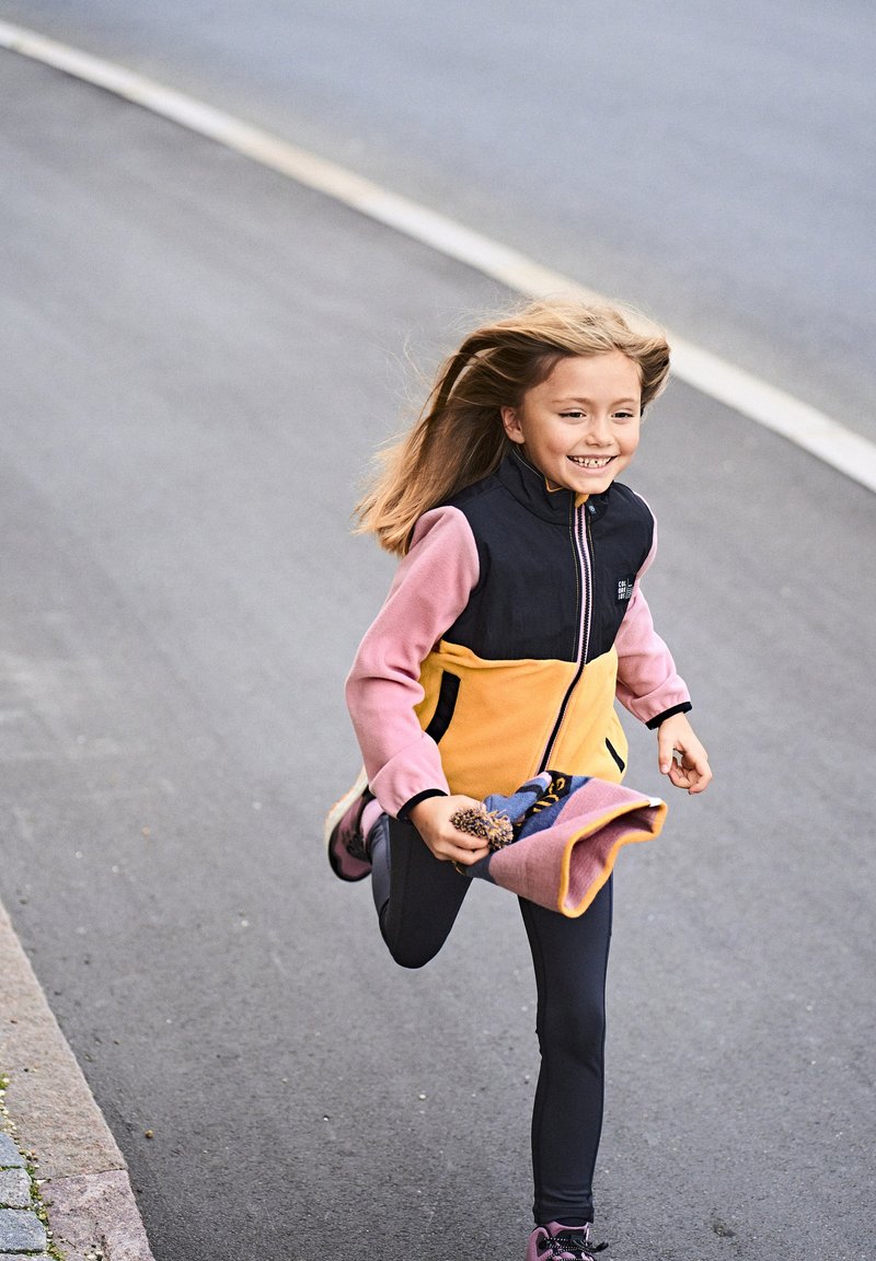 Color Kids Fleecejacka - chamois
