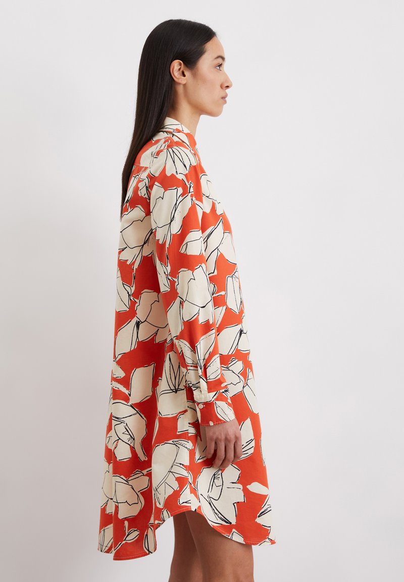 Marc O'Polo Shirt dress - orange - Zalando