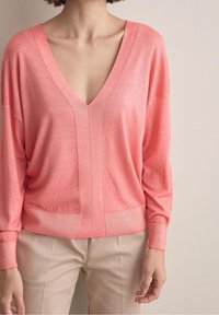 Falconeri Stickad tröja - pink