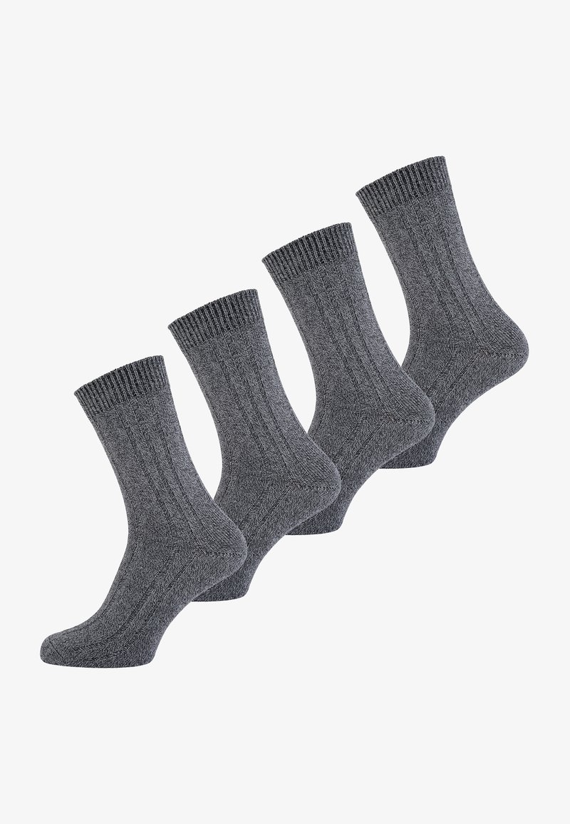 NUR DER 4 PACK WARME - Socks - mittelgraumel
