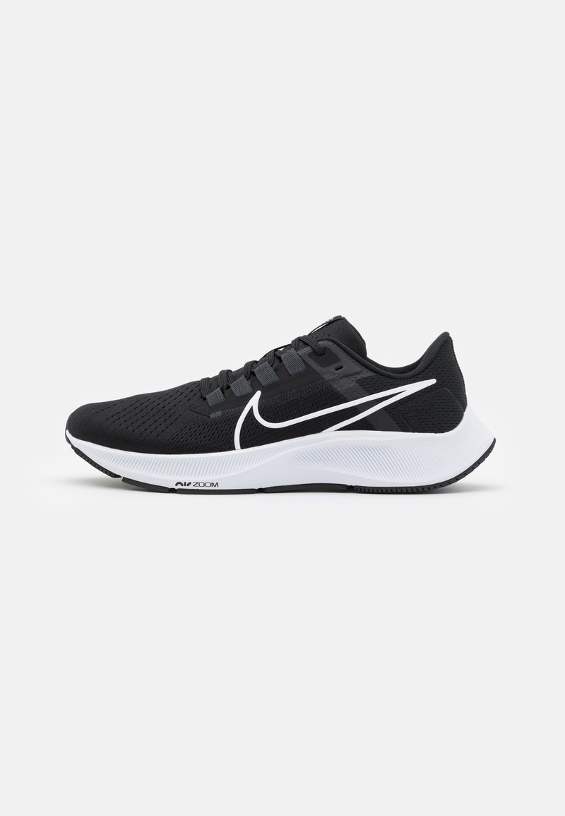 Nike Performance - AIR ZOOM PEGASUS 38 - Neutral running shoes - black/white/anthracite/volt, Enlarge