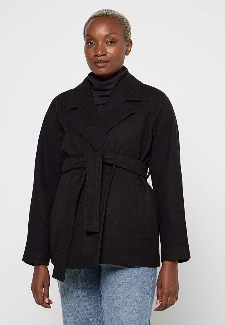 Vero Moda Maternity Halflange jas zwart Vero Moda Maternity Halflange jas zwart