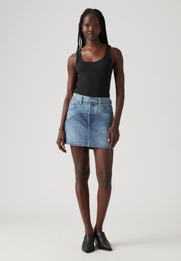 ICON WESTERN YOKE - A-line skirt4