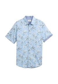 PRINTED  - Hemd - powder blue stripe palm design