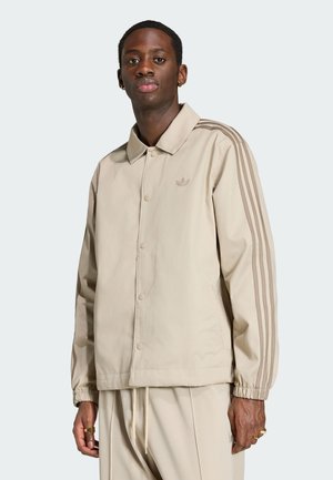adidas Originals, ADIDAS ORIGINALS 3 STRIPES COACHES JACKET - Giacca sportiva - khaki three