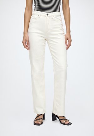 Vero Moda VMTESSA WIDE JEANS - Wide Leg - cloud dancer