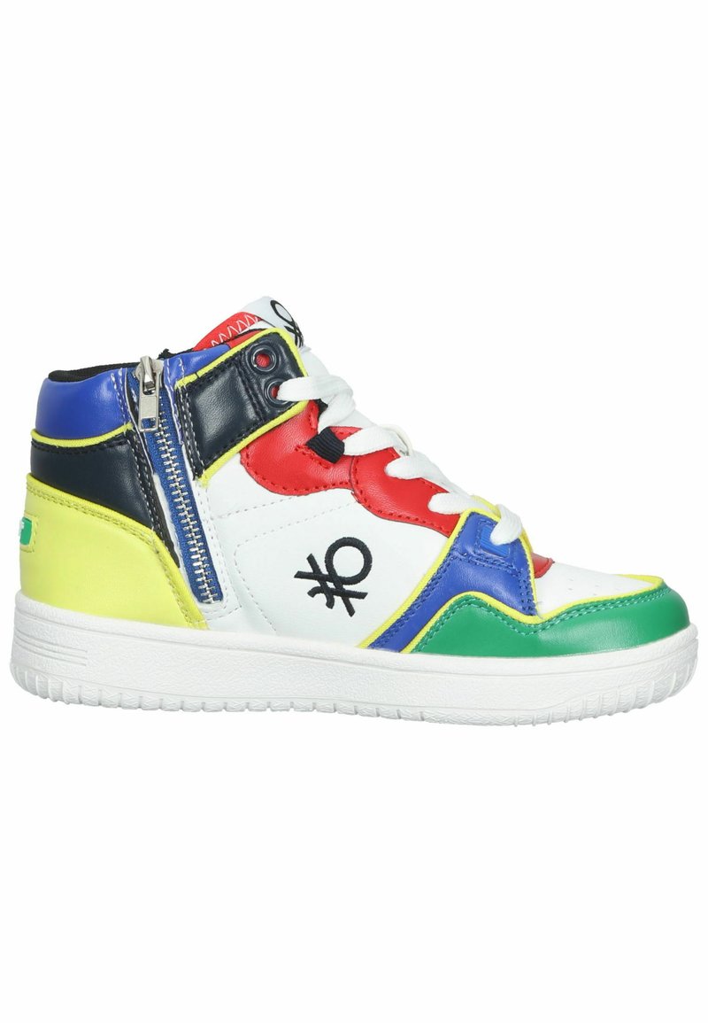 Kinder Sneaker low | Benetton Sneaker high white blue/mehrfarbig - KI34451 Kinder Sneaker low | Benetton Sneaker high white blue/mehrfarbig - KI34451