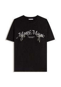 PRINTED - SHORT SLEEVE  - Nyomott mintás póló - black