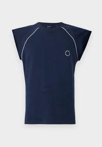 SLEEVELESS PIPING - Sweatshirt - deep ocean