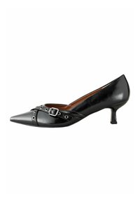REGULAR FIT - FOREVER COMFORT POINT TOE EYELET BUCKLE LOW - Pumps - mottled black