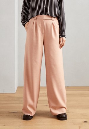 Tygbyxor - burnt orange denim