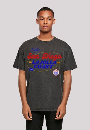 F4NT4STIC SAN DIEGO - Print T-shirt - schwarz