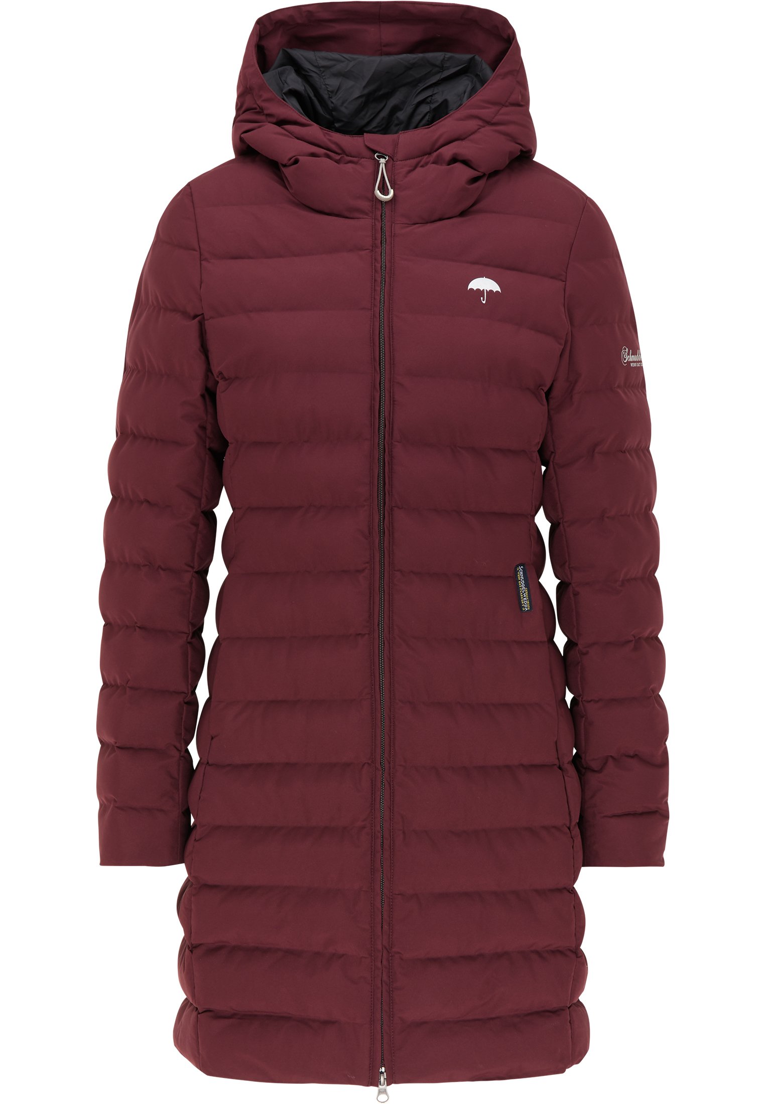 Schmuddelwedda Winter coat - bordeaux 