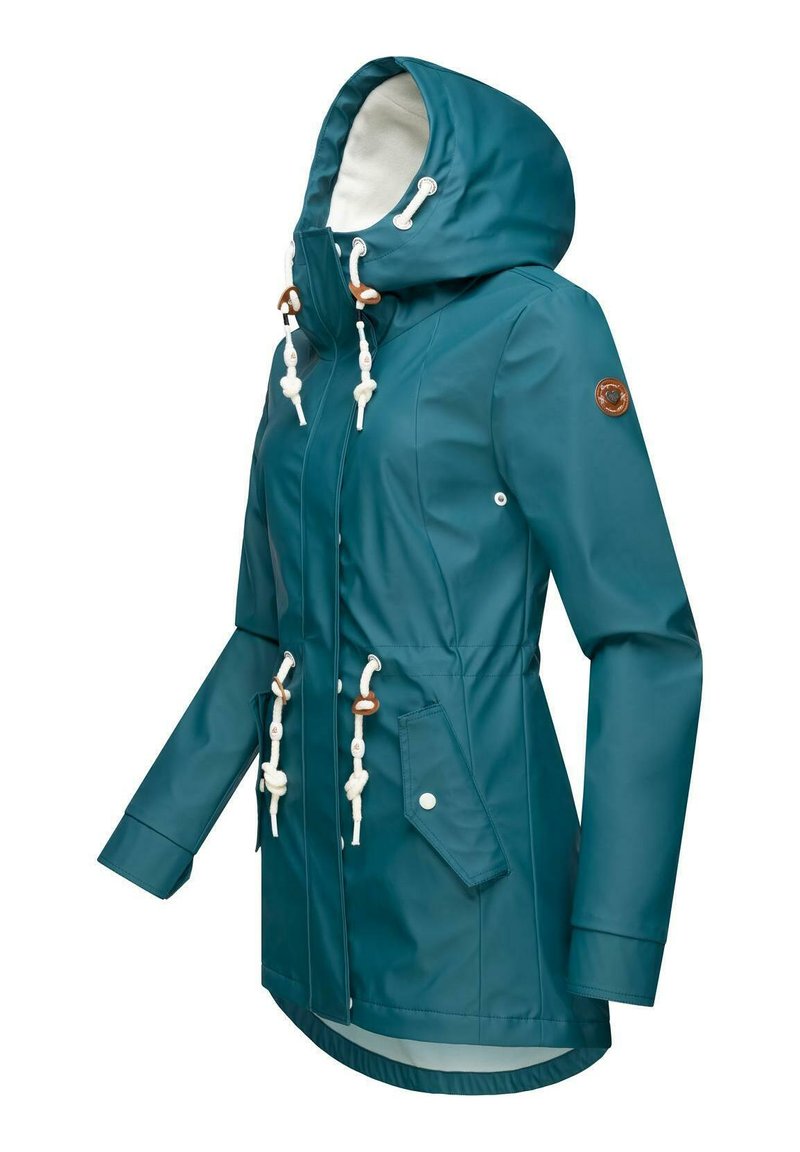 Damen Parkas | Ragwear MONADIS INTL. Parka deep ocean/petrol - ZV23729 Damen Parkas | Ragwear MONADIS INTL. Parka deep ocean/petrol - ZV23729
