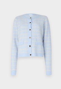 VIAUDREY CHECK - Gilet - kentucky blue