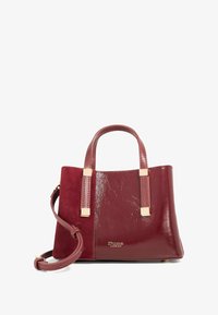 Niet geselecteerd, burgundy plain synthetic