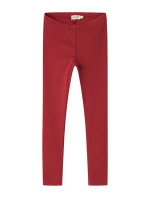 UNISEX - Leggings - hibiscus red