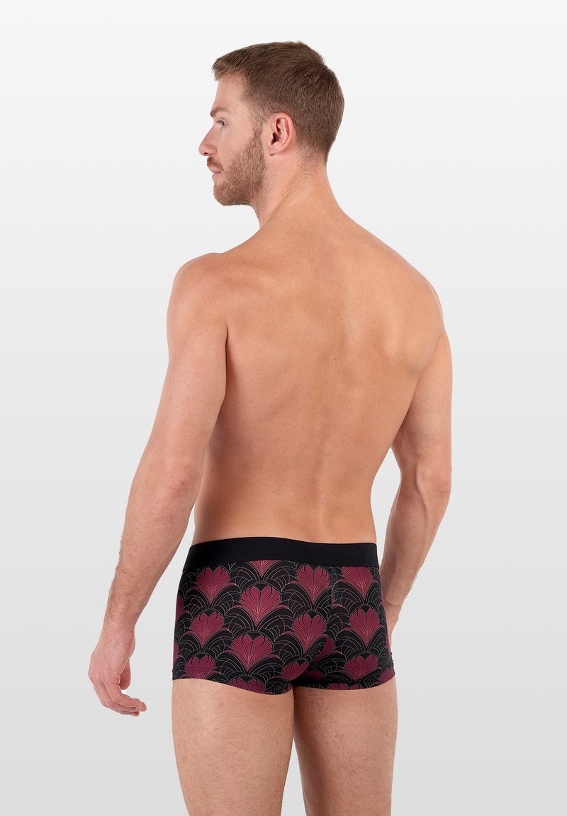 HOM Boxerbriefs bordeaux print/bordeauxrood