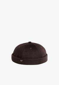 Seleccionado, dark brown tweed