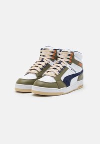 Puma Zapatillas altas - mottled olive