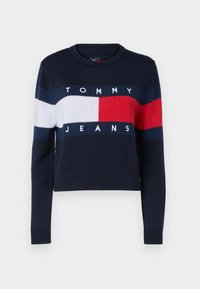 CENTER FLAG - Jumper - dark night navy